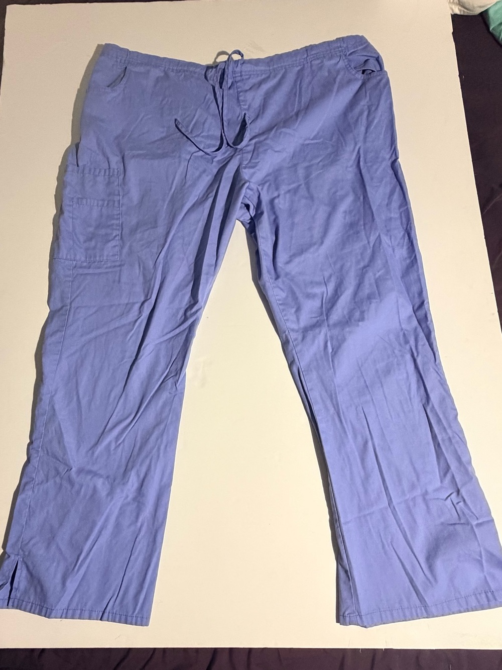 Dickies Women’s Light Blue Cargo Drawstring Pants